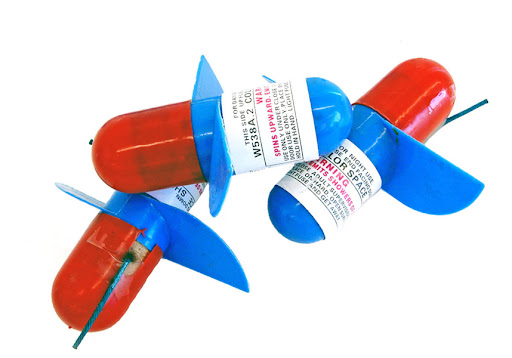 Two-Color Space Ship